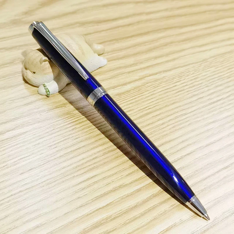 Гелевая ручка BrassMetal CD13 серебристая/белая/синяя 0 5 мм