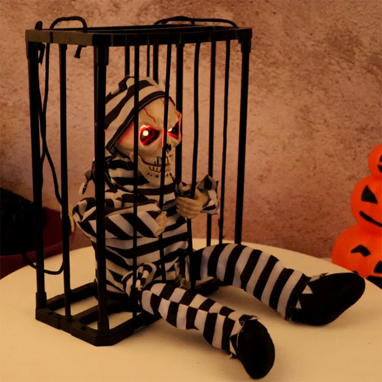 Дешево Украшение на Хэллоуин, электрическая Мерцающая кукла со световым звуком, страшный разговор, призрак, дом с привидениями, реквизит для вечер... Цена Украшение на Хэллоуин, электрическая Мерцающая кукла со световым звуком, страшный разговор, призрак, дом с привидениями, реквизит для вечер...