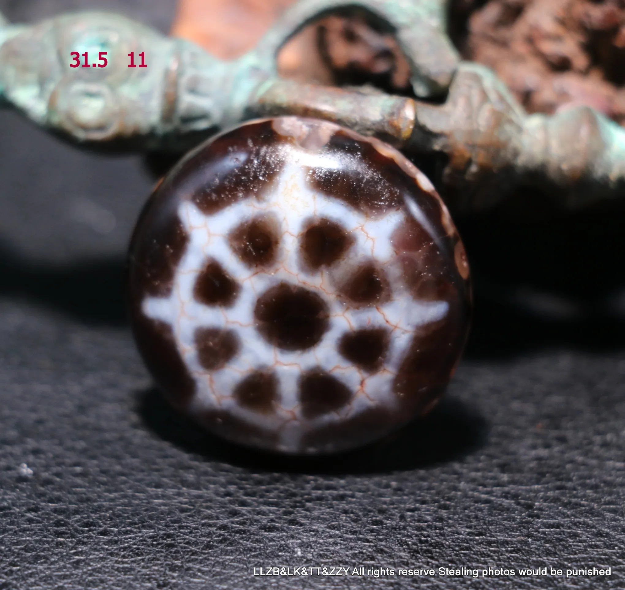 

UPD0914A32 Treasure Ultra Energy Тибетский Старый Агат колесо удачи козий глаз бусины дзи подвеска Totem UPF19B LKbrother соусы