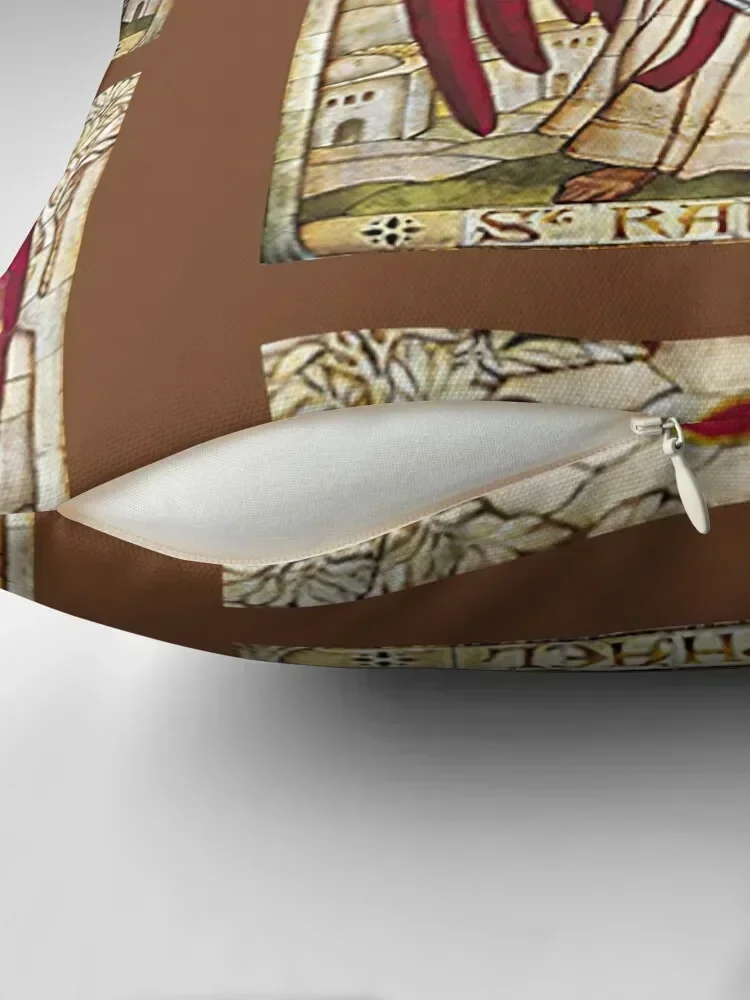 Сент-Рафаэль Рафаэль ангел католический святой архангел декоративная подушка