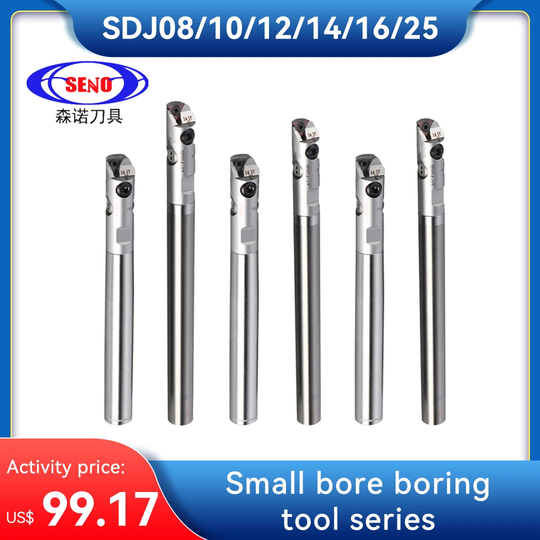 SENO SDJ Fine Boring Head SDJ08 SDJ10 SDJ12 SDJ14 SDJ16 Adjustable Boring Tool Base Hole LBK1-6 CKB 1 2 3 4 5 6 Fine Boring Tool