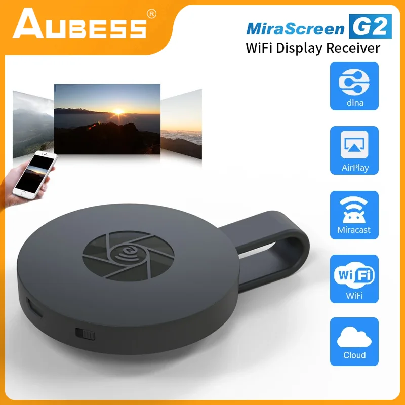 

ТВ-приемник 2,4G, 1080P, Mira Screen G2, дисплей, приемник, HDM-совместимый, модель Miracast, зеркальный ТВ-адаптер Anycast для Android и IOS
