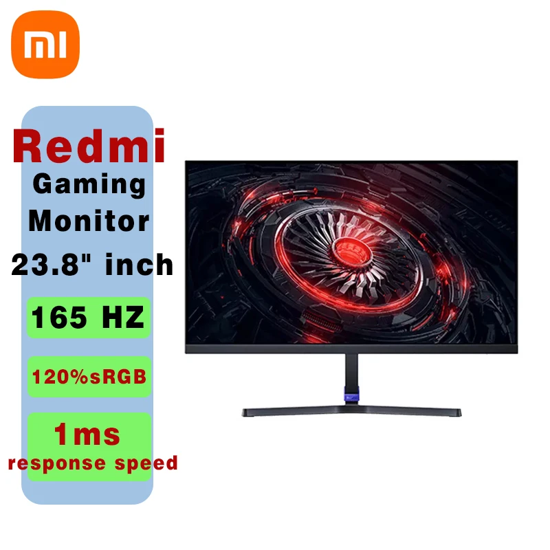 

Xiaomi Redmi Gaming Monitor G24 Esports Display Computer Screen 23.8 Inch Ultra-high 165Hz Refresh Rate 120%sRGB Wide Color HDR