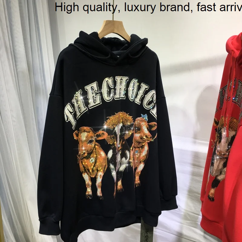 

Толстовка Женская бархатная утепленная, роскошный пуловер средней длины с капюшоном и длинным рукавом, уличная одежда, осень-зима