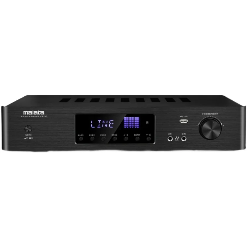 

220 В K62 5,1 усилитель мощности HDMI Bluetooth оптоволоконный коаксиальный высокой мощности домашний HIFI сабвуфер домашний усилитель мощности шасси