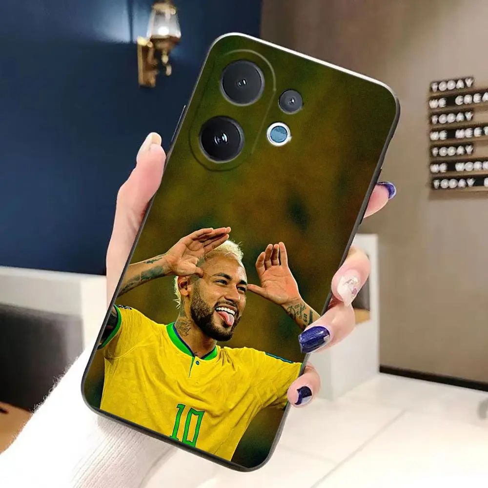 Фото Чехол для телефона VIVO V70 V60 V50 V40 V20 V21 V23 V23E V25 V25E V27 V27E V29 V29E V30 Coque Shell Cover Football Star N-Neymars 10 №4