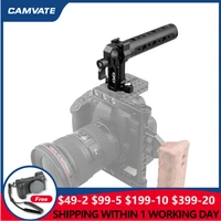 camvate camera top cheese handle grip with standard 15mm single rod clamp for dslr camera canon 70d80d5d markiiipanasonic gh5