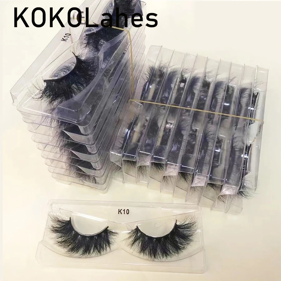 3D норковые ресницы оптом 10 пар смешанные натуральные волосы Накладные Мягкая
