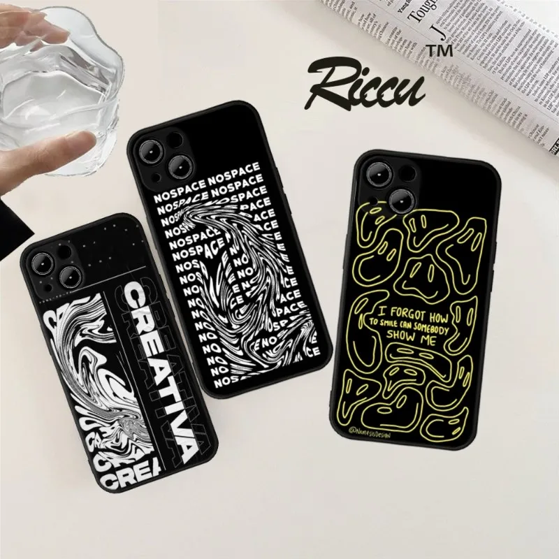 Чехол для IPhone 14 13 11 12 Pro 8 7 Plus X 13 Pro MAX XR XS MINI, черные чехлы