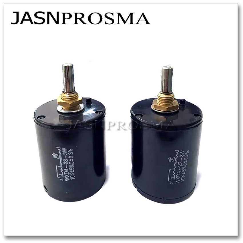 Фото JASNPROSMA 5 шт. WXD4-23-3W 1K 2.2K 4.7K 10K 22K 47K 2K2 4K7 Ом WXD4-23 3W Проволочный регулируемый триммерный резистор-потенциометр №3