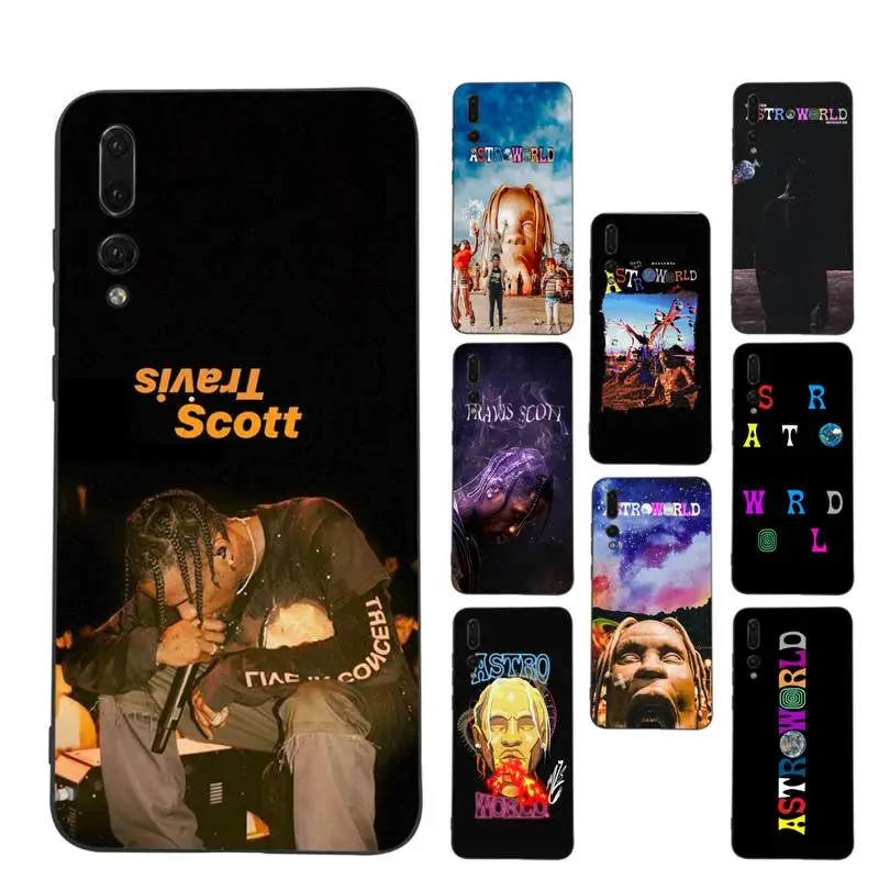

Travis Scott Astroworld Phone Case for Redmi 8 9 9A for Samsung J5 J6 Note9 for Huawei NOVA3E Mate20lite cover