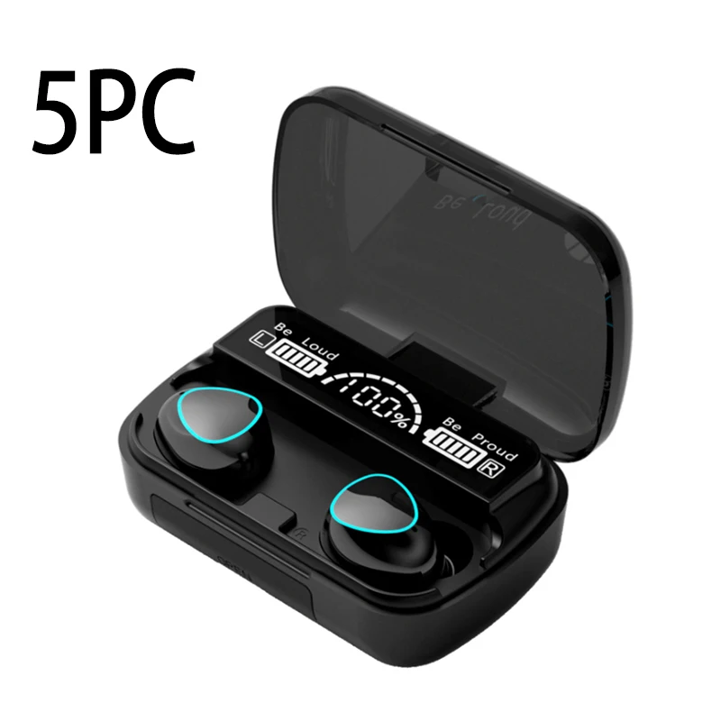 

TWS-стереонаушники M10 с поддержкой Bluetooth V5.3, 5 шт.
