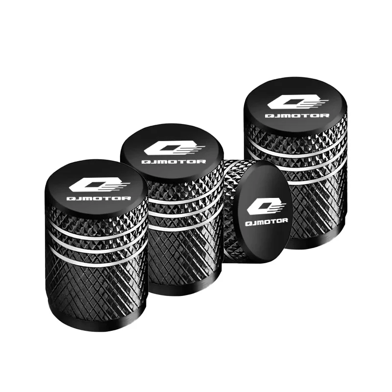 Фото Для QJMOTOR FLASH 600 SAI 550S 300S 300 AMT HONG 250 City SAI 450 4 шт. алюминиевых колпачков на ниппель мотоциклетного колеса №3