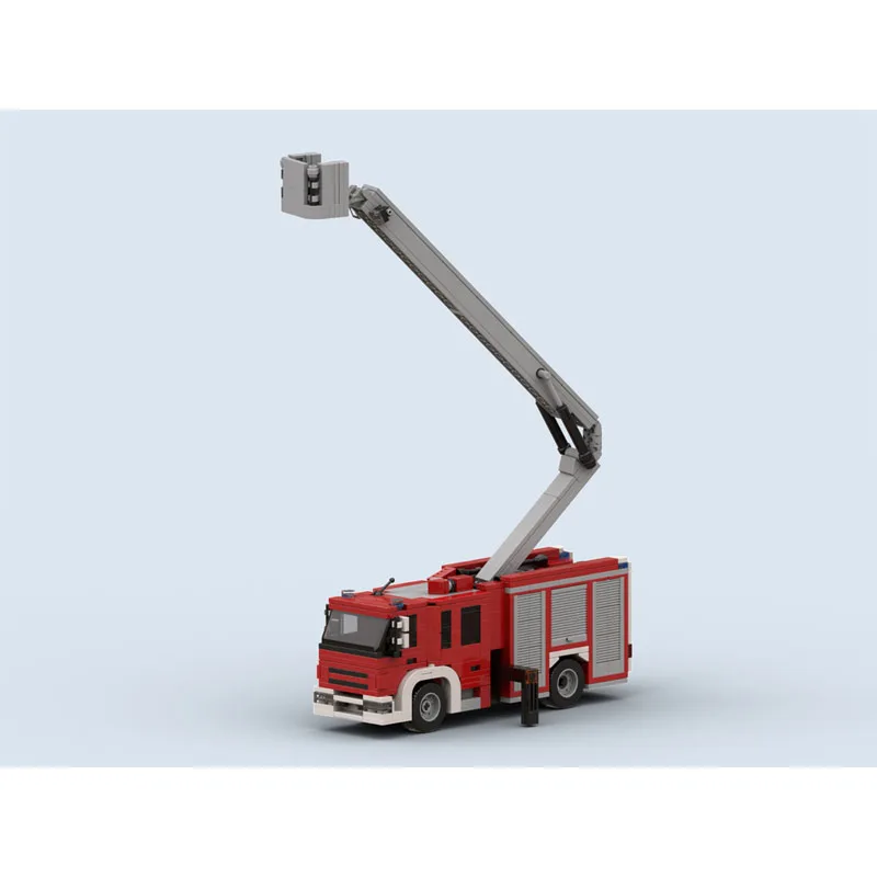 Женская Платформа для пожарной машины строительный блок модель 612 деталей