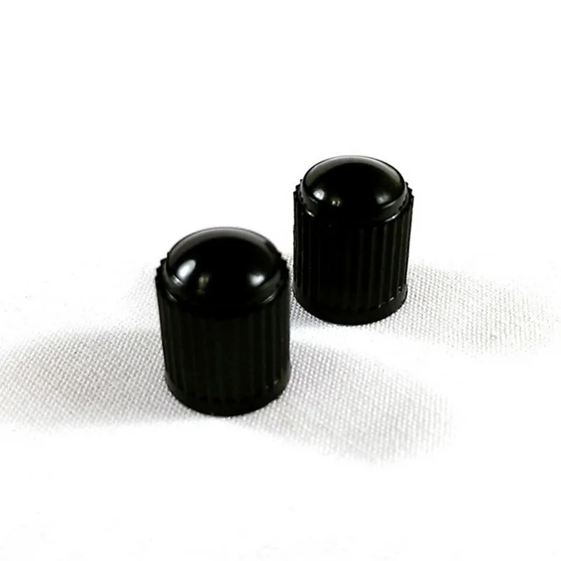 Черные пластиковые пылезащитные колпачки для велосипедных клапанов 4 шт./лот