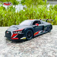 msz 124 audi r8 lms racing car model kids toy car die casting and toy car sound and light boy car gift pull back