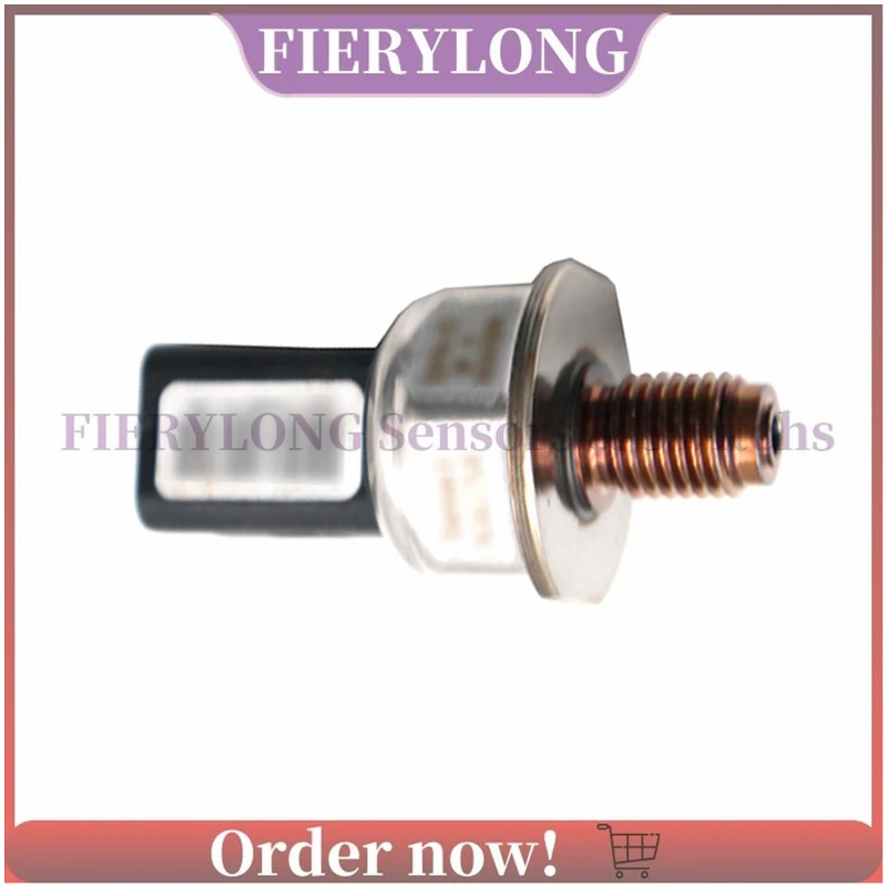 Фото 55PP06-03 Датчик давления топливной рампы для Citroen C3 C5 Berlingo Peugeot 207 407 Fiat Scudo Ford Focus Fiesta Fusion 55PP0603 №1