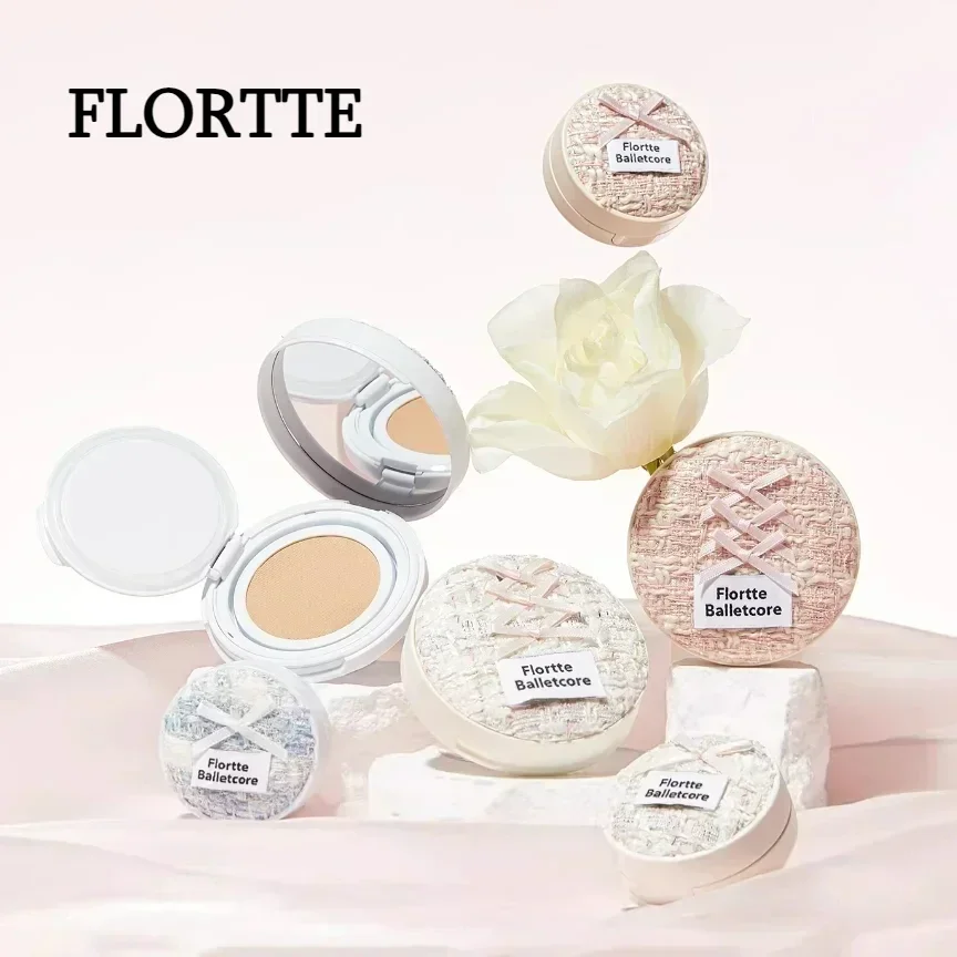 FLORTTE Ballet Series Soft Mist Matte Foundation Воздушная подушка BB-крем Контроль жирности Консилер