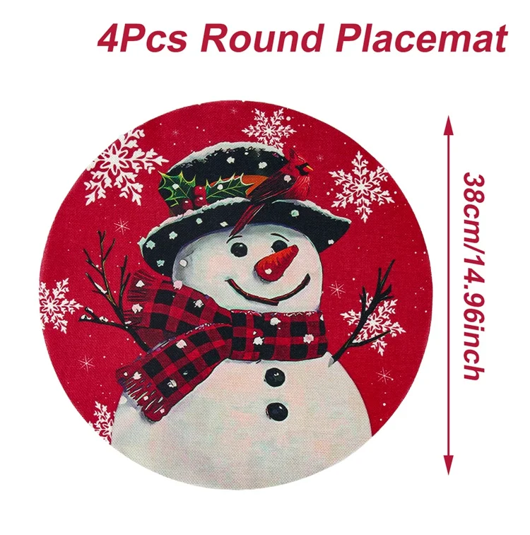 

Рождественские подставки для столовых приборов FENGRISE