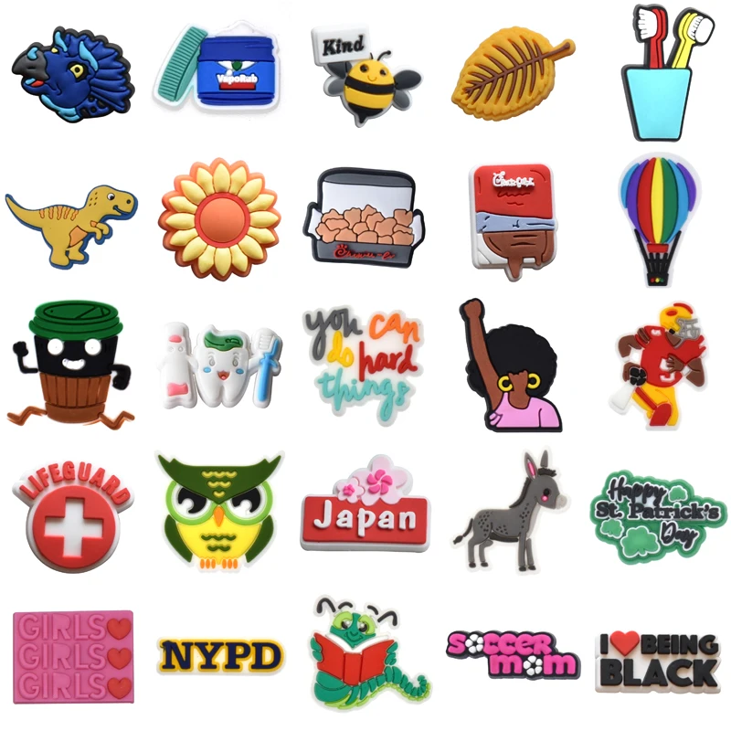 

Men Kids Gifts Shoe Charms Shoes Accessories Boy Decorations for Croc Women Charm Girl Packs Wholesale Bulk Para Pins Set Jeans