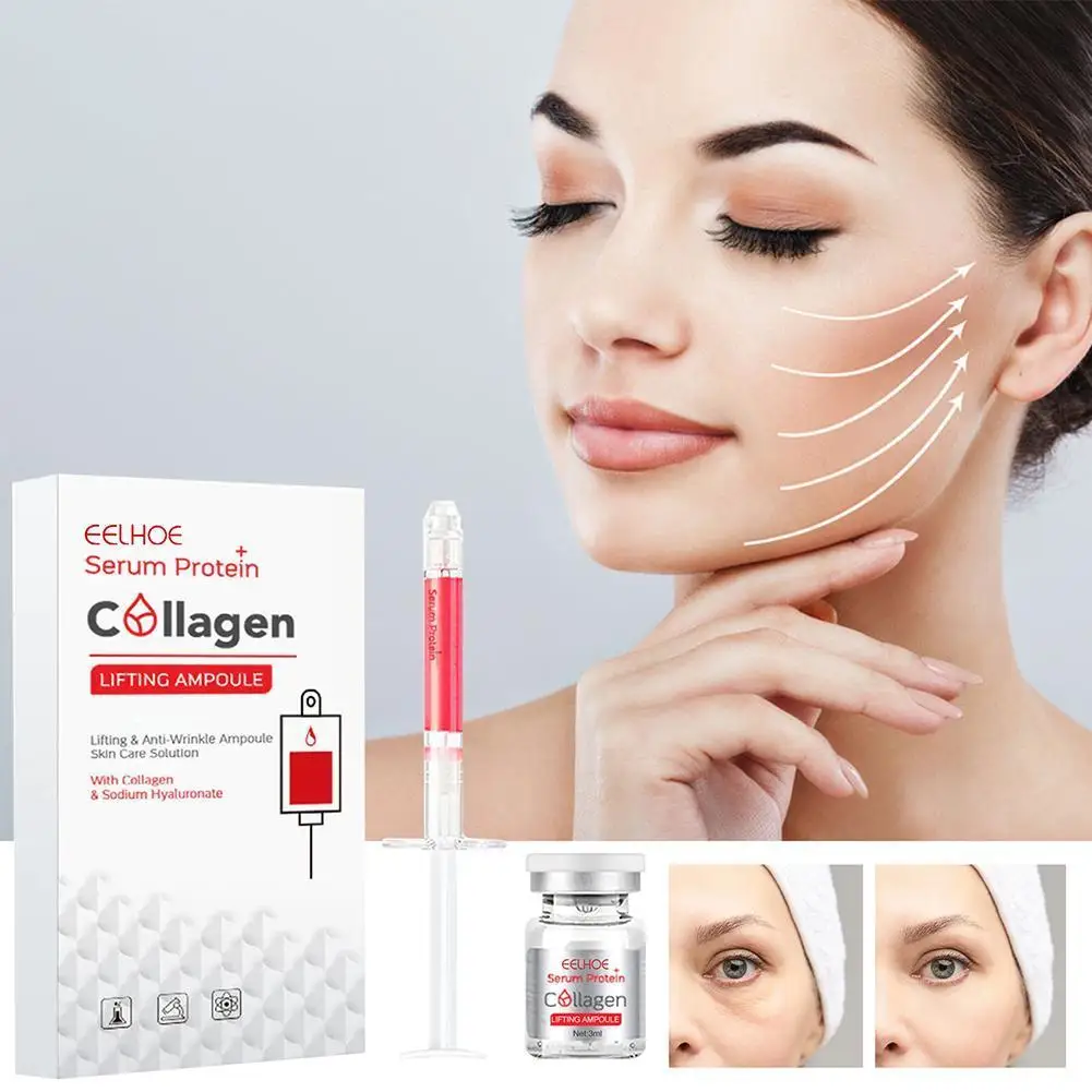 

EELHOE Collagen Astaxanthin Face Serum Ampoule Instant Remover Wrinkle Anti-aging Lifting Firming Fade Fine Lines Skincare