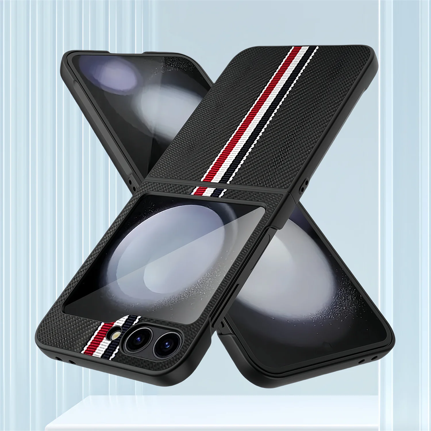 Флип-чехол для samsung z 6 5 аксессуары телефонов Модный чехол Samsung Galaxy Z тонкие чехлы