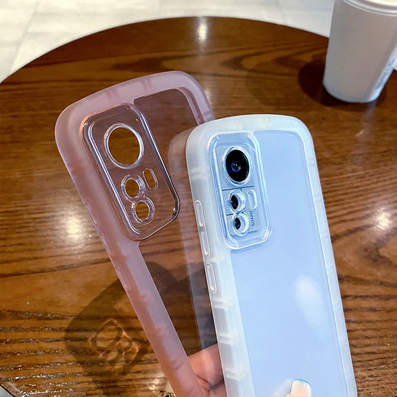 Противоударный прозрачный мягкий чехол с подушкой безопасности для Xiaomi 11/12 12Pro Mi