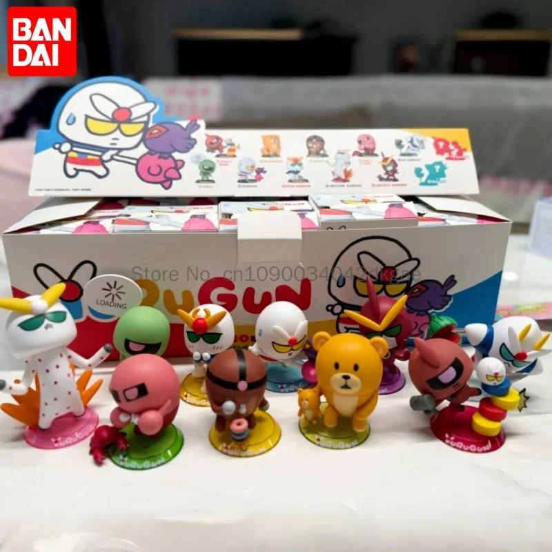 Фото Новая оригинальная фигурка Bandai Gundam Yurugun Qmsv V3, абстрактные куклы, модель, аксессуары, статуэтка, игрушки, подарок на день рождения. №1
