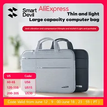 SmartDevil Laptop Bag 13.3 14 15.6-inch for Apple Macbook Business Lenovo Pro Notebook  Large-capacity Briefcase Bag