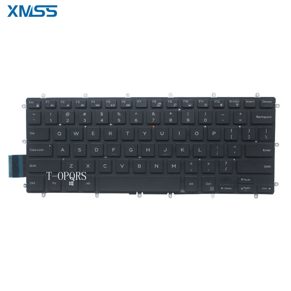 Фото Новая американская английская клавиатура для Dell Inspiron 5370 5379 7375 5369 5579 с подсветкой №2