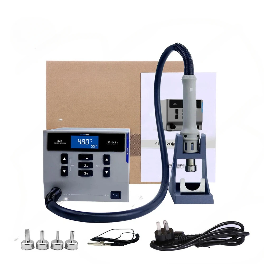 ST-862D паяльная станция с горячим воздухом 1000 Вт бессвинцовая интеллектуальная