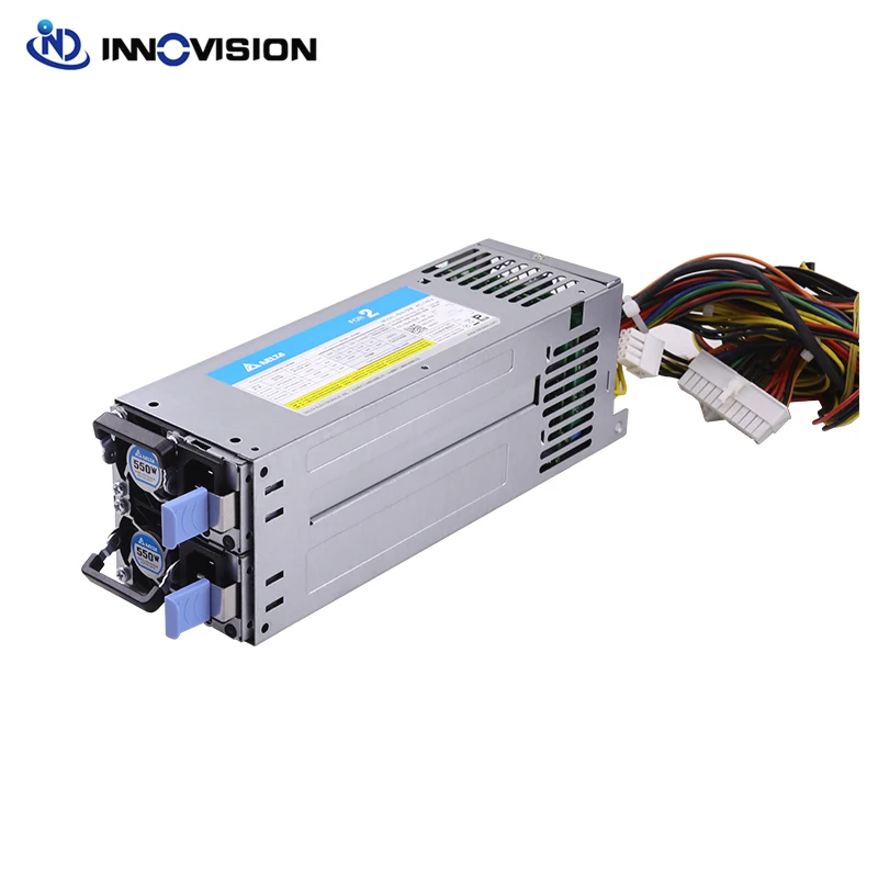 

Stable 2U redundant 550W 80 plus power supply for storage server workstations etc