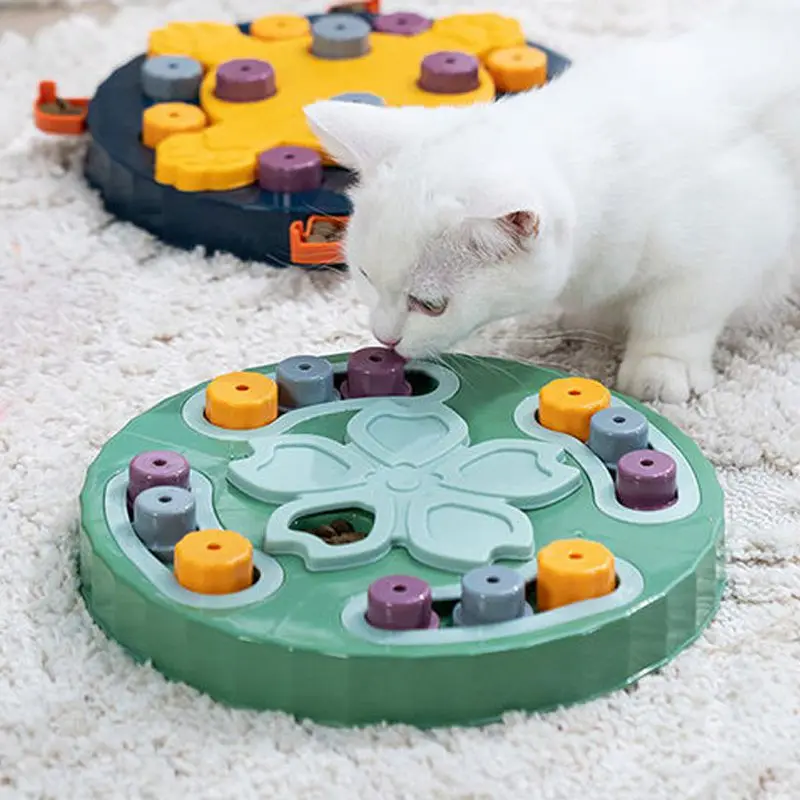 

Non-Slip Dog Puzzle Toys Slow Feeder Interactive Increase Puppy IQ Food Dispenser Slowly Eating Bowl Pet Cat Dogs Training Game