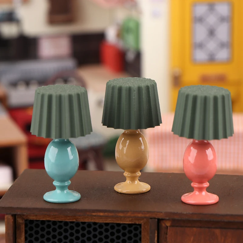 1:12 Кукольный домик миниатюрная настольная лампа модель для учебы кукольный