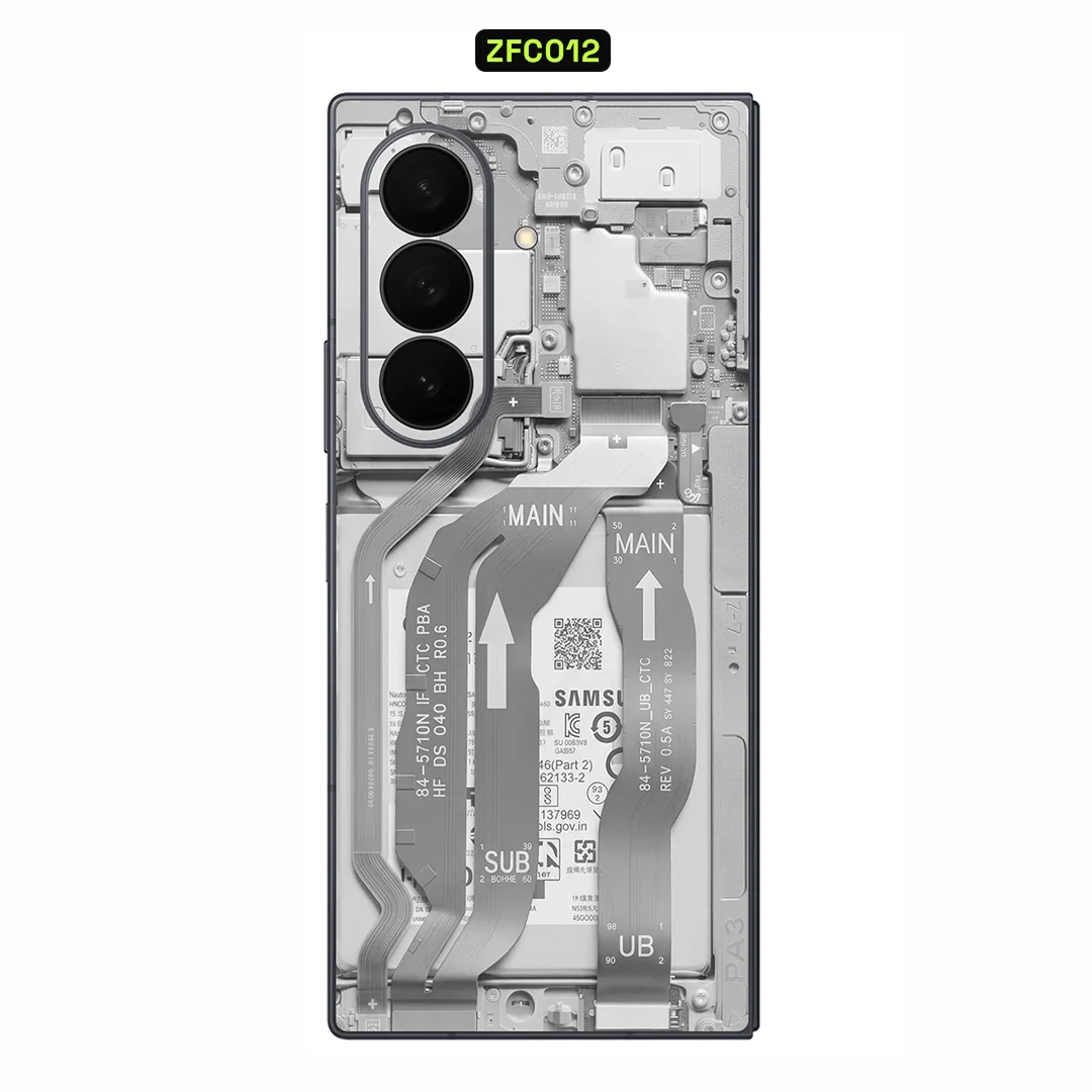 Фото Наклейка OscarSkin для Samsung Z FOLD8 Ultra 8 7 6 5 4 3, виниловая пленка-наклейка, защитная пленка для задней панели телефона, предотвращающая появление царапин. №5