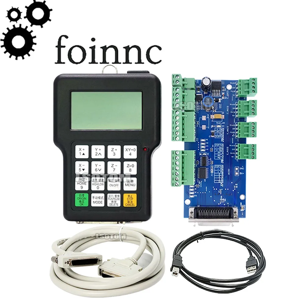 Cnc Dsp 0501 3-осевой ручной контроллер английская версия Newcarve для ЧПУ маршрутизатора