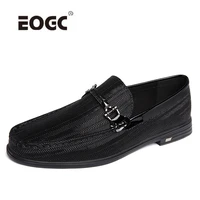 genuine leather casual men shoes male slip on comfy outdoor loafers moccasins shoes quality non slip driving shoes men