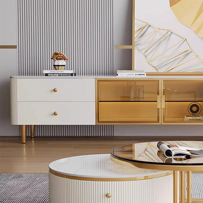 Подставки для телевизора с плавающими ящиками современная уличная игровая полка