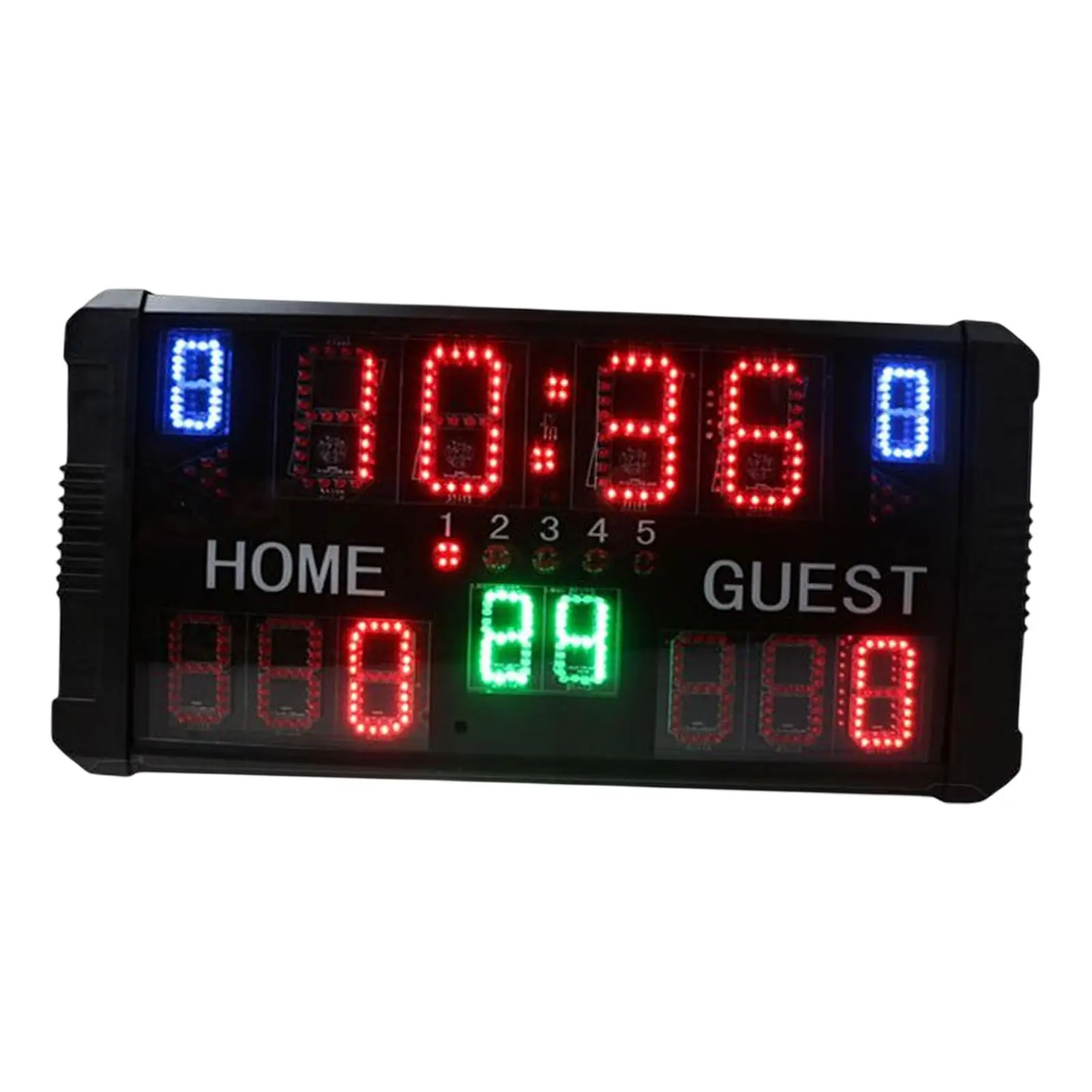 Professional Indoor Basketball Scoreboard Score Innings Timer Time Electronic Digital Scoreboard for Volleyball Tabletop Tennis