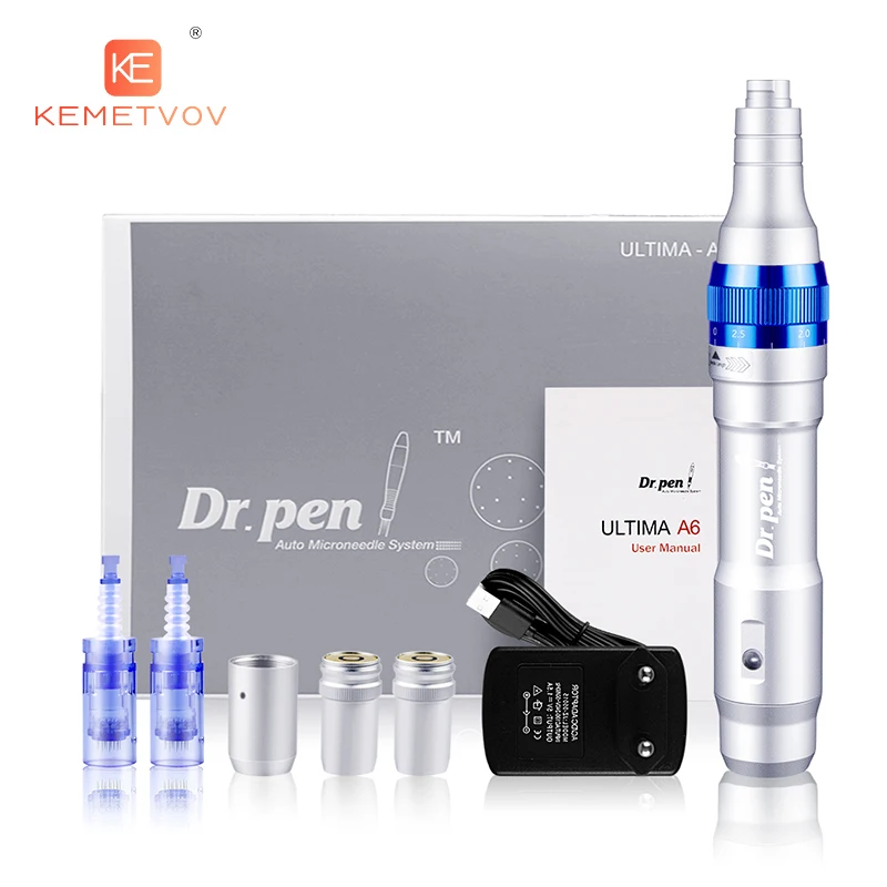 

Electric Dr.Pen A6 Permanente Microblading Tattoo Needles Pen Makeup Machine Eyebrows Eyeliner Lips Micro Needling Tool