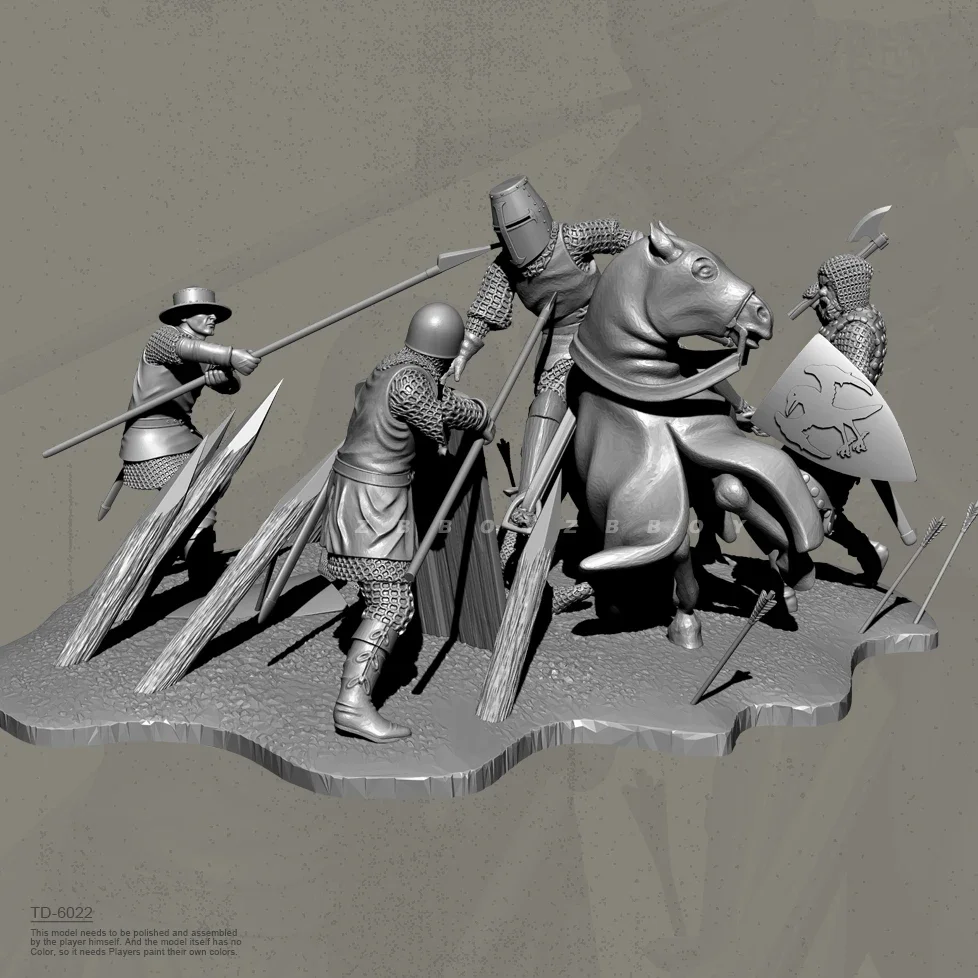 38 мм 50 полимерные модели солдат наборы фигурок бесцветные и самособранные