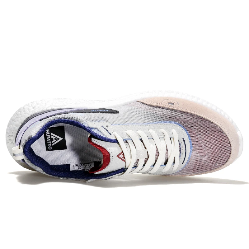 HUMTTO Jogging Designer Sneakers for Men 2022 Breathable Trail Running Shoes Man Sport Luxury Mens Shoes Brand Casual Trainers