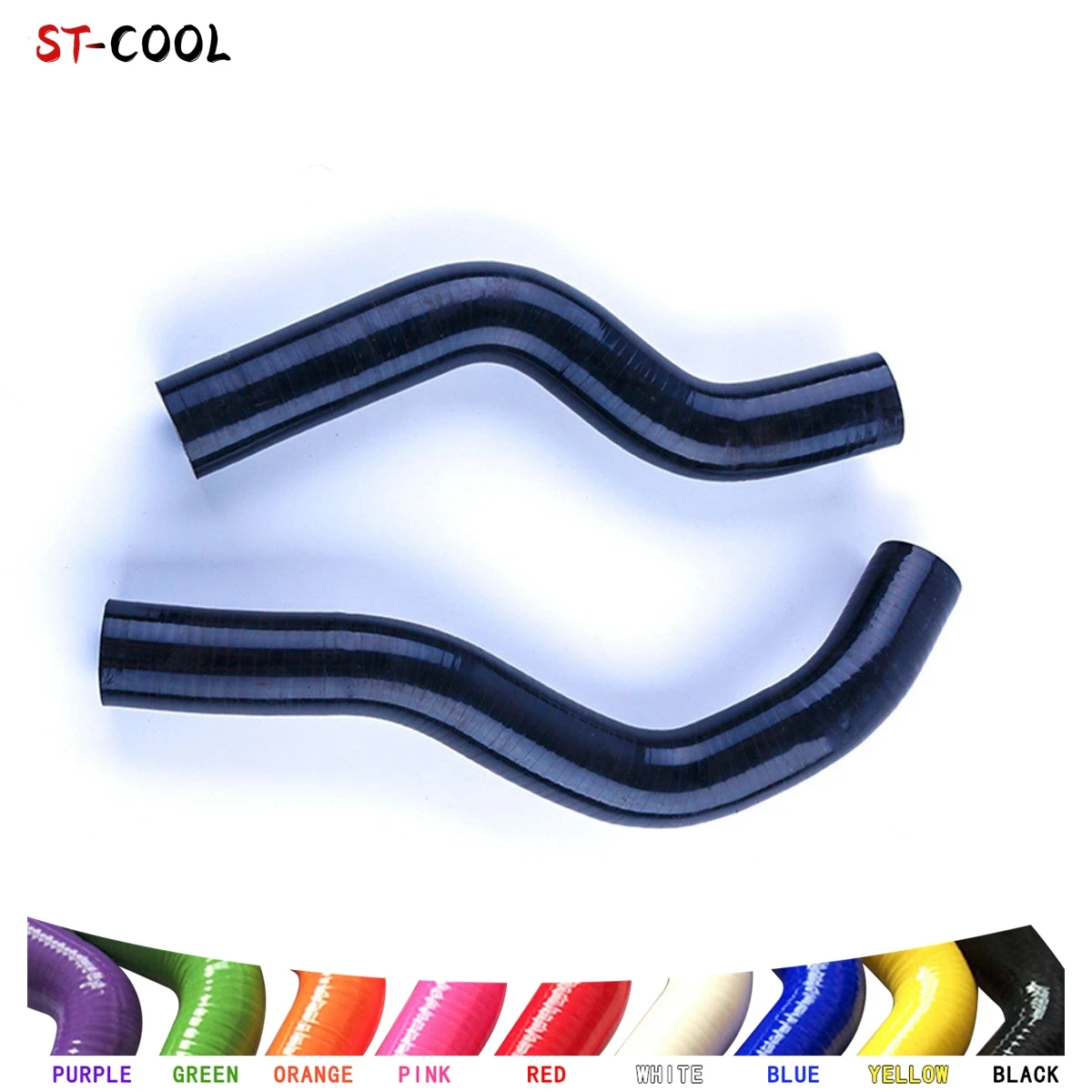 

FOR 2008-2012 HONDA FIT GE8 RS JAZZ GE9 L15A7 2009 2010 2011 Radiator Hose Silicone Pipe Tube Kit 2Pcs 10 Colors