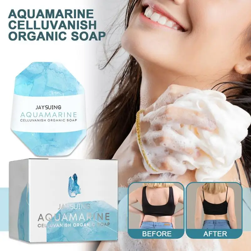 

100g Slimming Soap Sea Salt Organic Soap Eliminate Cellulite Cleansing Skin Fat Burning Soap For Big Belly Arms Lose Weight