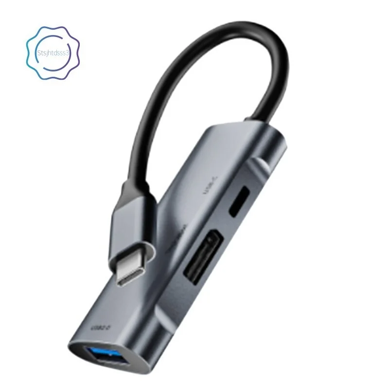 

USB C HUB Type-C Docking Station 3 in 1 4K@60Hz DisplayPort PD 60W USB 2.0