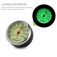 onever car dashboard luminous thermometer hygrometer automobile car decoration ornaments car styling accessories