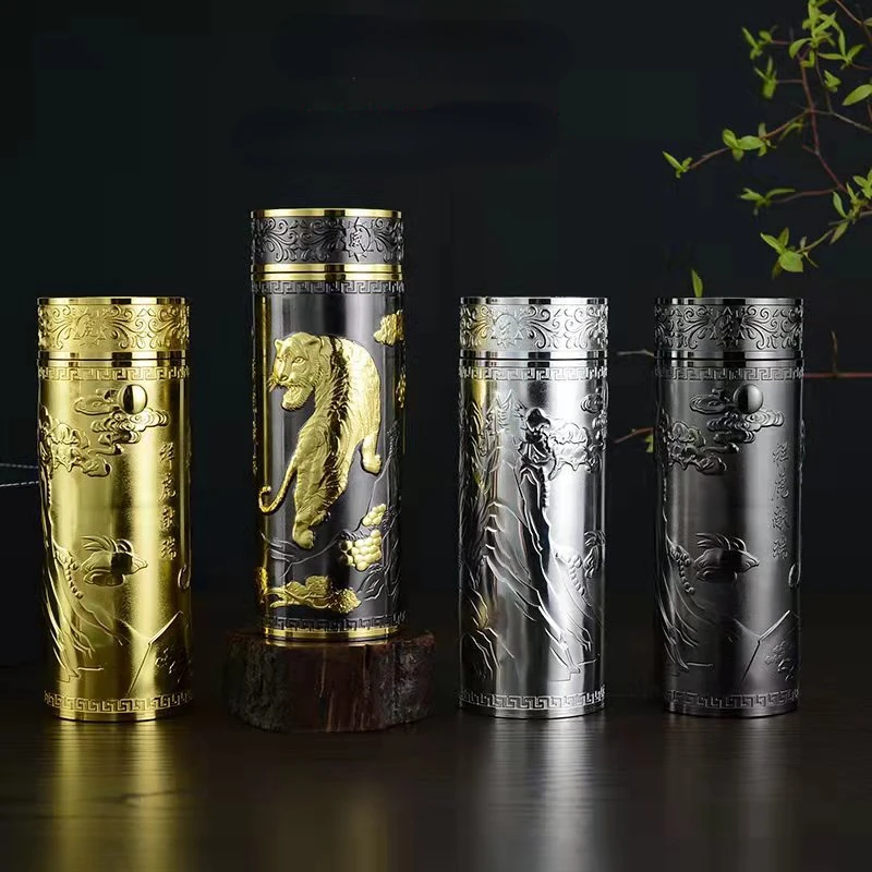 

High-end 350ML Stainless Steel Vacuum Thermos Coffee Tumbler Travel Mug Business Trip Water Bottle Tea Infuser Bottle