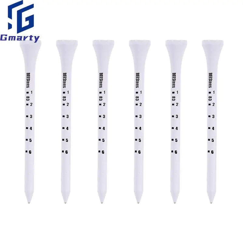 

HOT 50PCS Professional Golf Tees 83mm White golf wood tee Golf Supplies