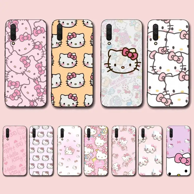 

Cute Hello Kitty-S Phone Case for Xiaomi mi 5 6 8 9 10 lite pro SE Mix 2s 3 F1 Max2 3