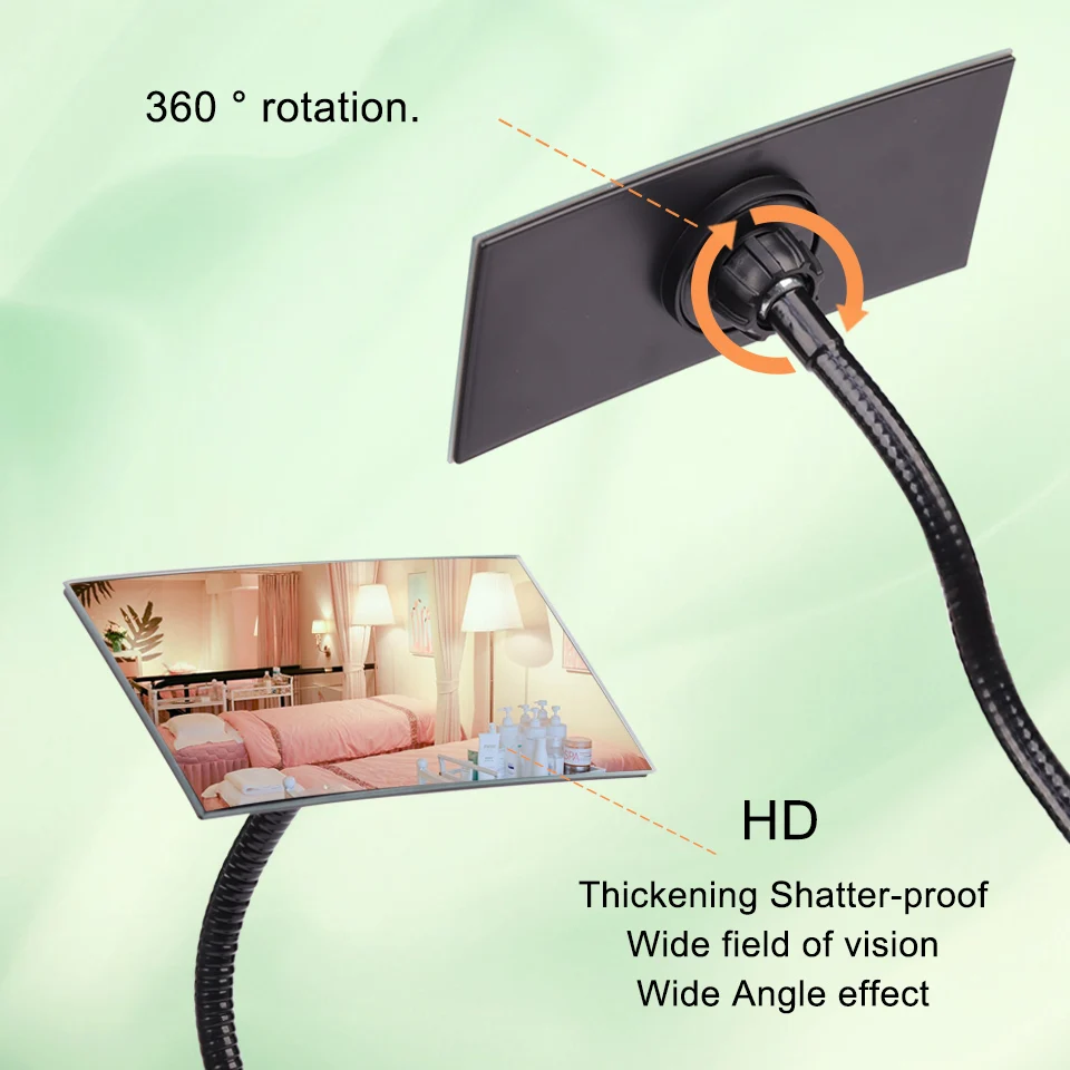 Прищепка на зеркало Гибкая настольная для безопасности заднего вида